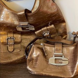 Large handbag with matching Shoulder purse